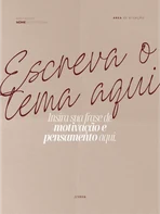 Modelo de post editável: frase de motivação